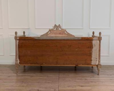 18th Century Swedish Gustavian Sofa with Original Scraped Paint Circa 1780