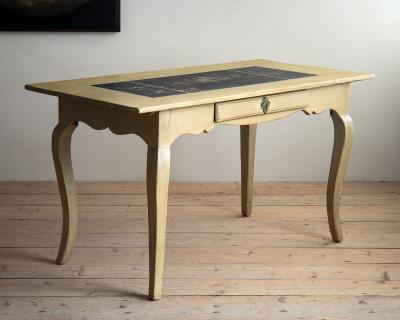 18th Century Swedish Provincial Rococo Desk