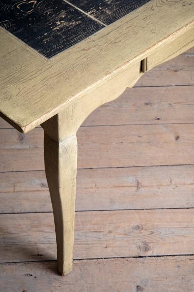 18th Century Swedish Provincial Rococo Desk