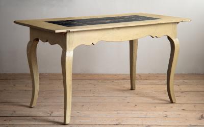 18th Century Swedish Provincial Rococo Desk
