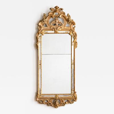 18th Century Swedish Rococo Mirror