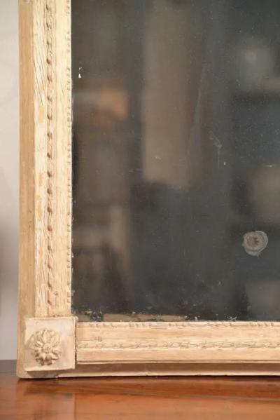 18th Century Trumeau with Carved Detail