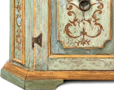 18th Century Tuscan Baroque Painted Credenza