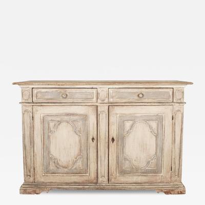 18th Century Tuscan Painted Credenza From Italy