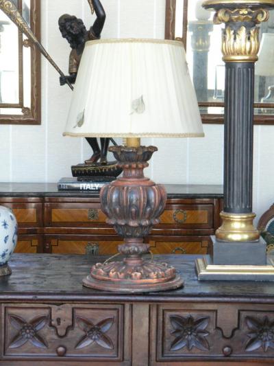 18th Century Urn Table Lamp