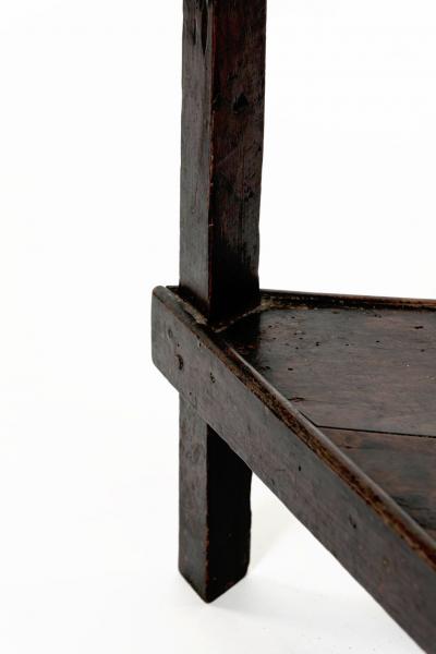 18th Century Walnut Cricket Table