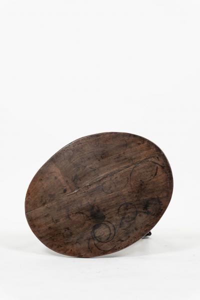 18th Century Walnut Cricket Table
