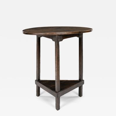 18th Century Walnut Cricket Table