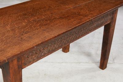 18th Century Welsh Oak Farm Table