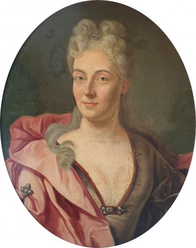 18th Century oil on canvas School of Nicolas de Largilliere