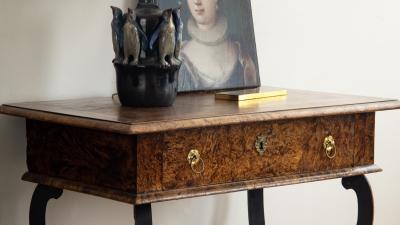 18th c Baroque Console Table