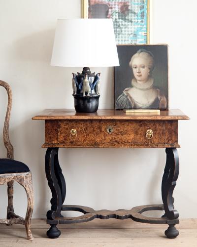 18th c Baroque Console Table
