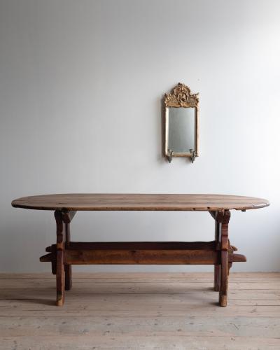 18th c Baroque Mirror Scone