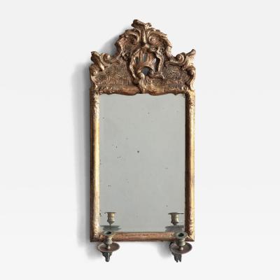18th c Baroque Mirror Scone