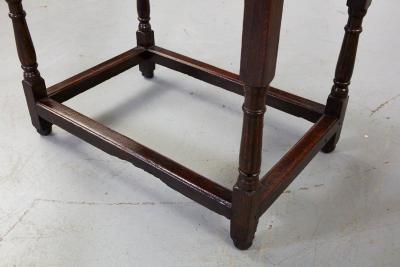 18th c Burr Oak Table