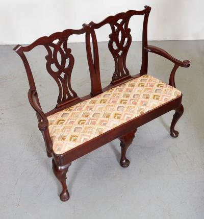 18th c Chairback Settee