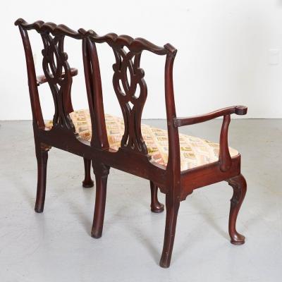 18th c Chairback Settee
