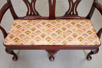 18th c Chairback Settee