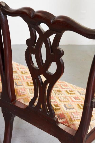 18th c Chairback Settee