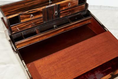 18th c Coromandel Travel Writing Slope