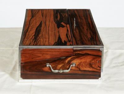 18th c Coromandel Travel Writing Slope