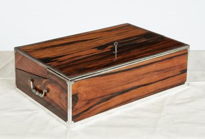 18th c Coromandel Travel Writing Slope
