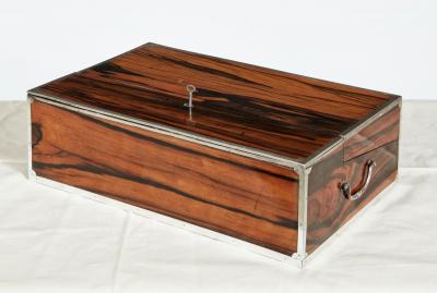 18th c Coromandel Travel Writing Slope