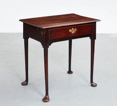 18th c English Padfoot Side Table
