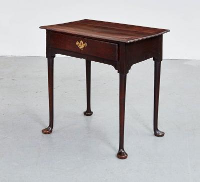 18th c English Padfoot Side Table