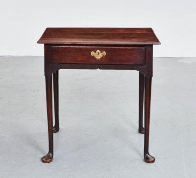 18th c English Padfoot Side Table