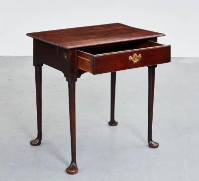18th c English Padfoot Side Table