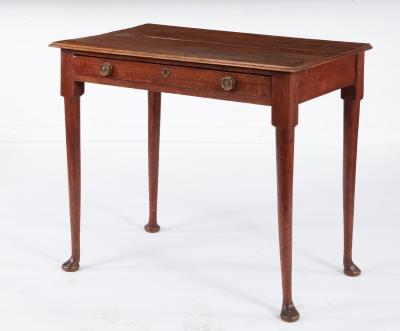 18th c English Padfoot Side Table