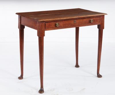 18th c English Padfoot Side Table