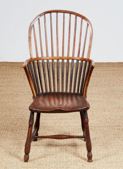 18th c English Thames Valley Windsor Armchair