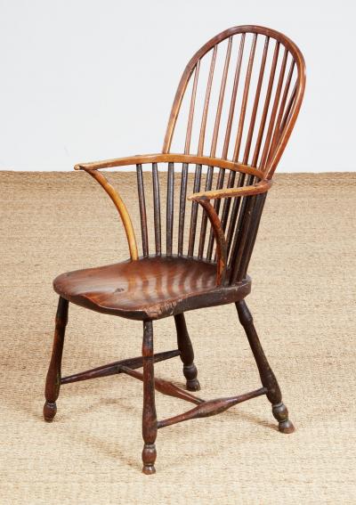 18th c English Thames Valley Windsor Armchair