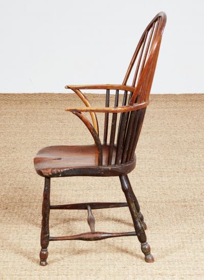 18th c English Thames Valley Windsor Armchair