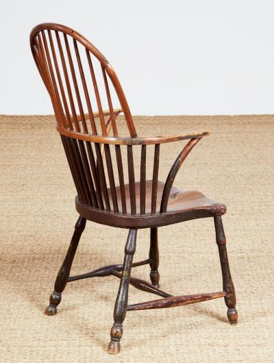 18th c English Thames Valley Windsor Armchair