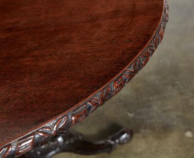 18th c George II Low Padouk Tea Table
