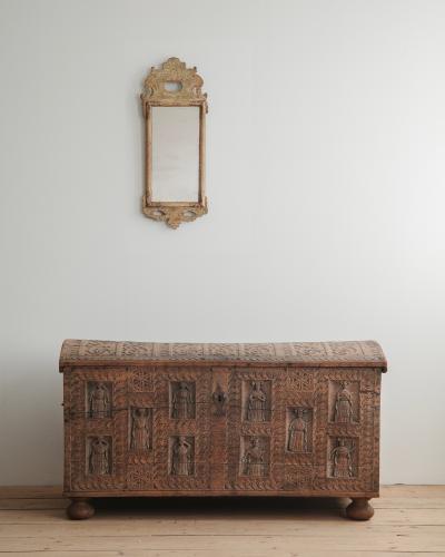 18th c Gustavian Mirror