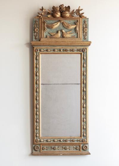 18th c Gustavian Mirror