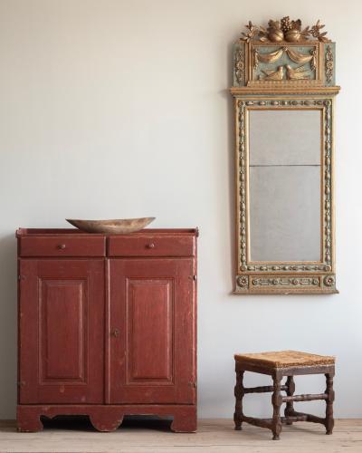 18th c Gustavian Mirror
