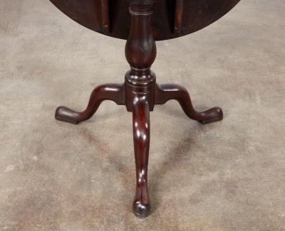 18th c Mahogany Tea Table