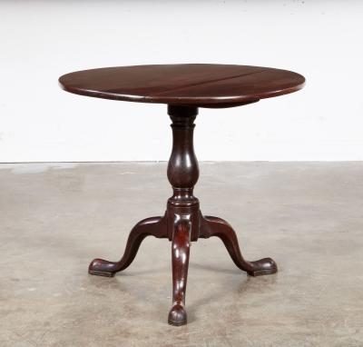 18th c Mahogany Tea Table