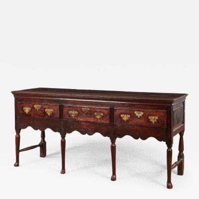 18th c Padfoot Welsh Low Dresser with Superb Color