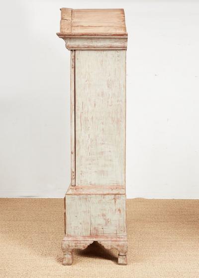 18th c Painted Danish Cabinet