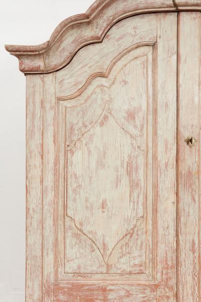 18th c Painted Danish Cabinet