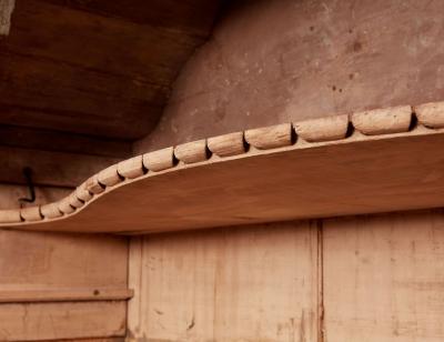 18th c Painted Danish Cabinet