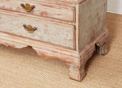 18th c Painted Danish Cabinet