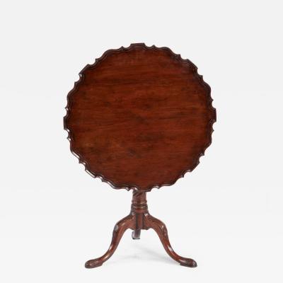 18th c Piecrust Tripod Tea Table