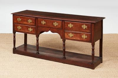 18th c Potboard Dresser Base